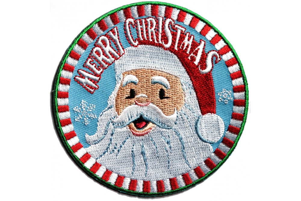 Merry Christmas Santa Clause Patch