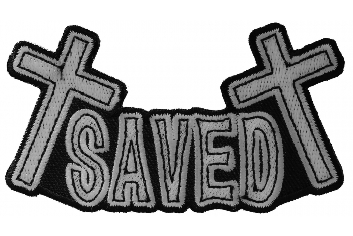 SAVED Christian Patch