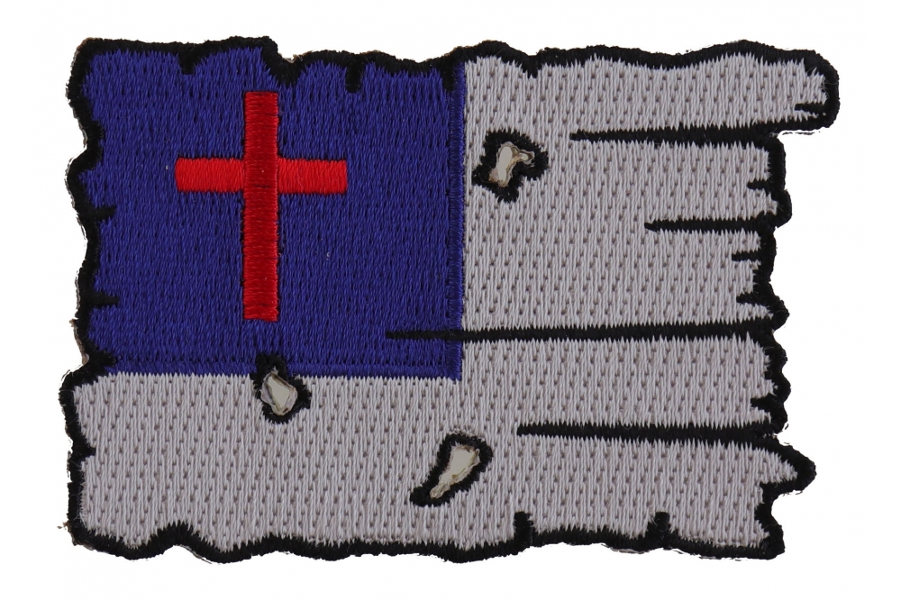 2x3 Christian Flag Patch