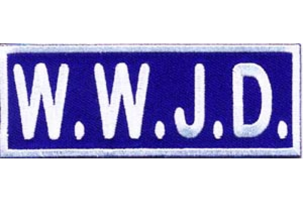 WWJD Patch