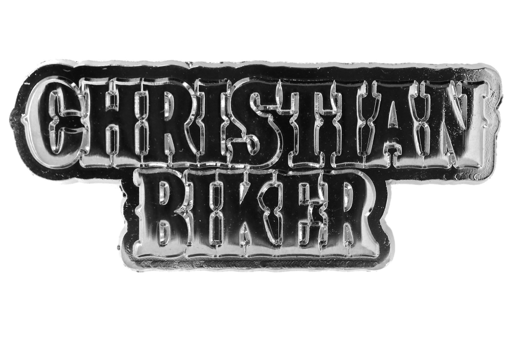 Christian Biker Pin