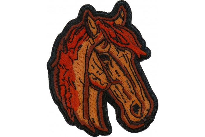 Horse Iron on Patch