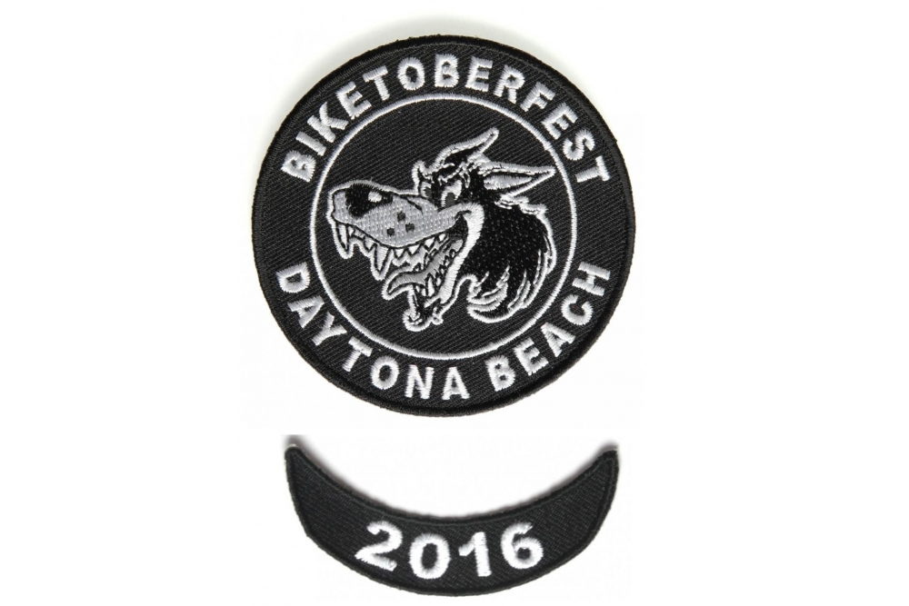 Biketoberfest 2016 Crazy Wolf Patch