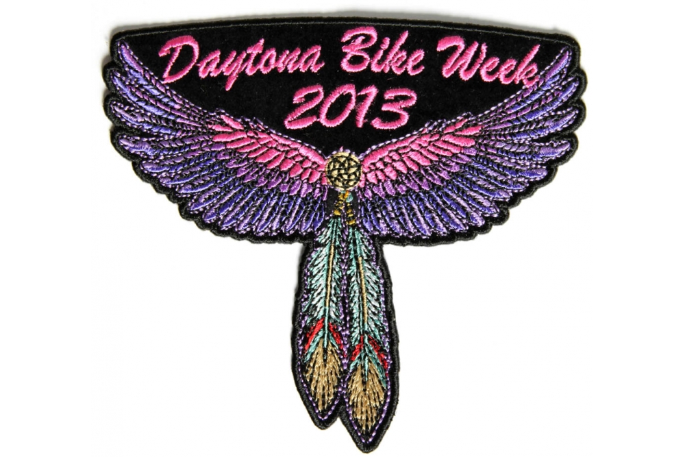 Daytona 2013 Ladies Feather Patch