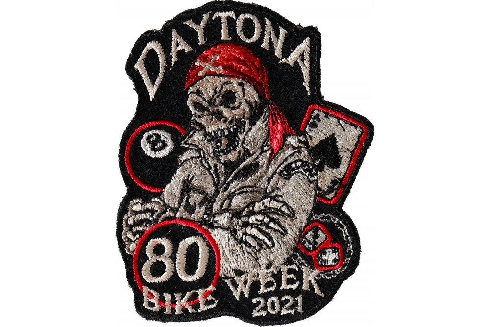 Daytona Bike Week 2021 Patch 80 Years