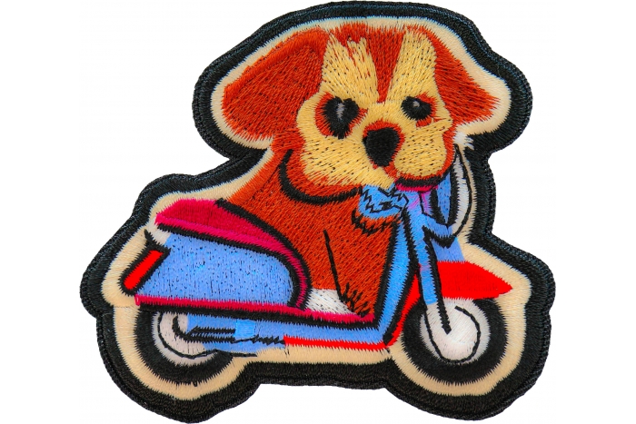 Biker Dog Patch