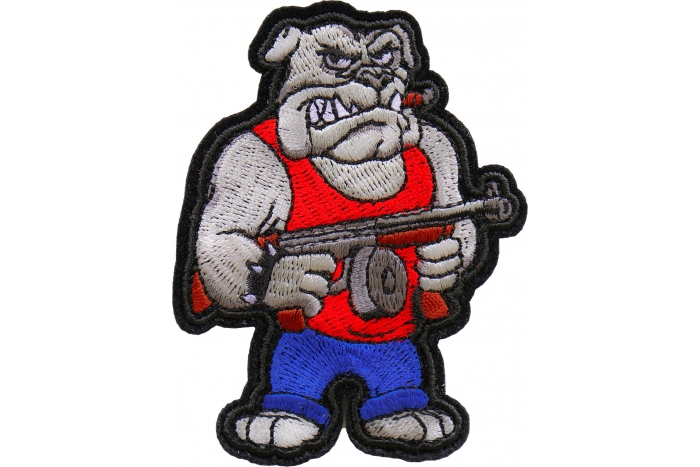 Bulldog Machine Gun Patch