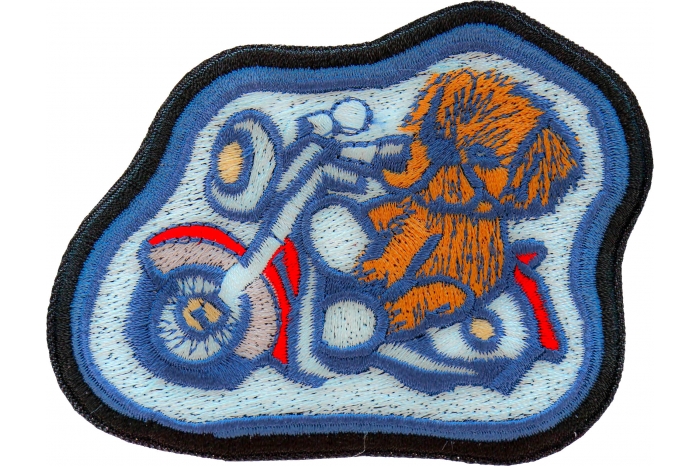 Doggy Biker Patch