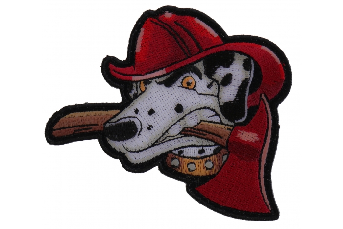 Fireman's Best Friend Small Iron on Patch