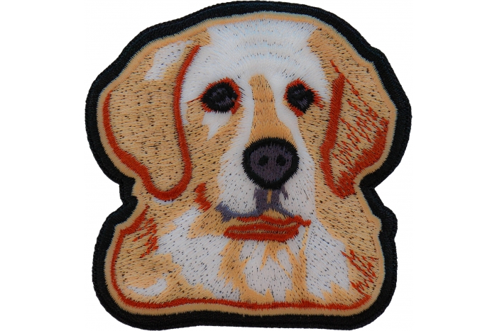Golden Retriever Dog Iron on Patch