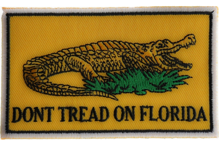 Don't tread on Florida Flag Patch