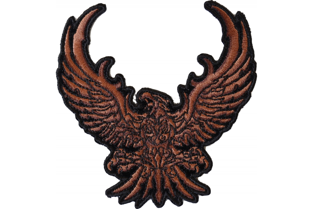 Phoenix Iron On Patch Bird Animal Biker Motorcycle Eagle Sew Embroidered Badge 