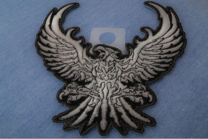 Silver Eagle Patch diagonal view