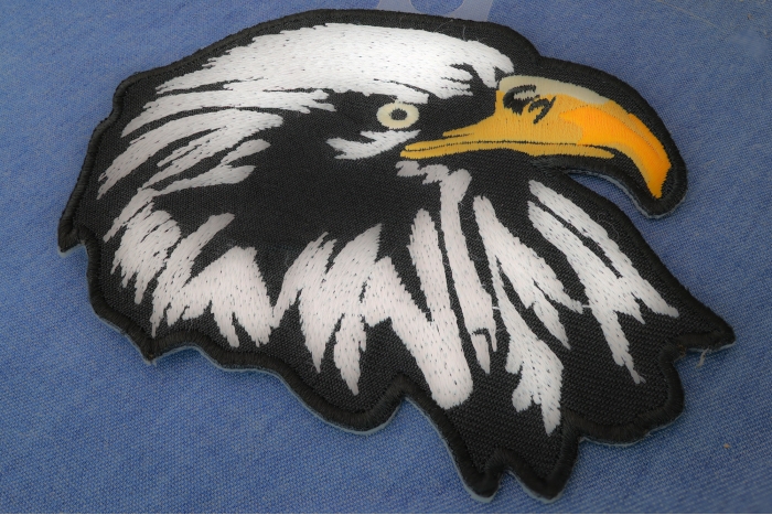 Eagle Patch facing Right diagonal view