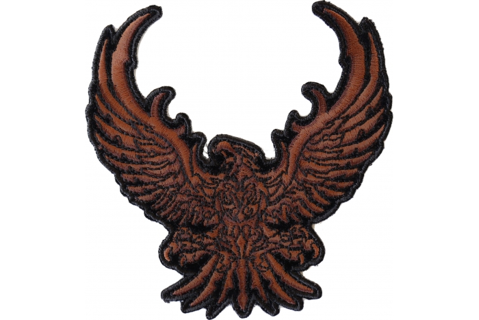 Brown Eagle Patch