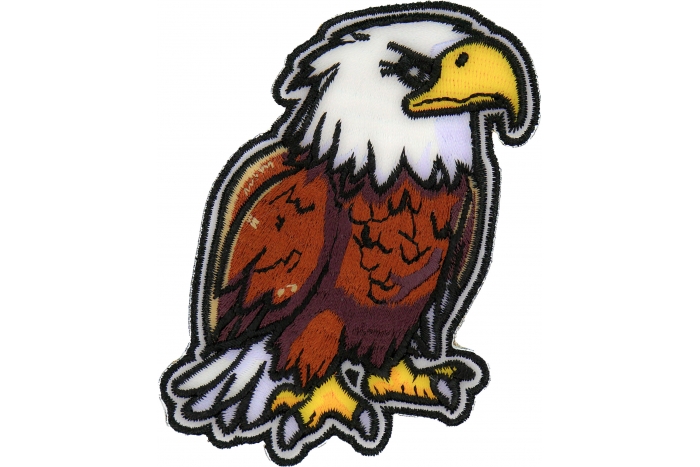 Cartoon Eagle Patch