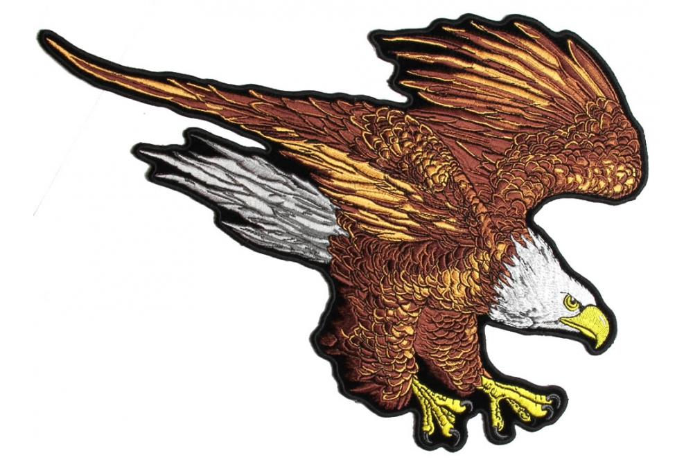 Brown American Eagle Large Patch