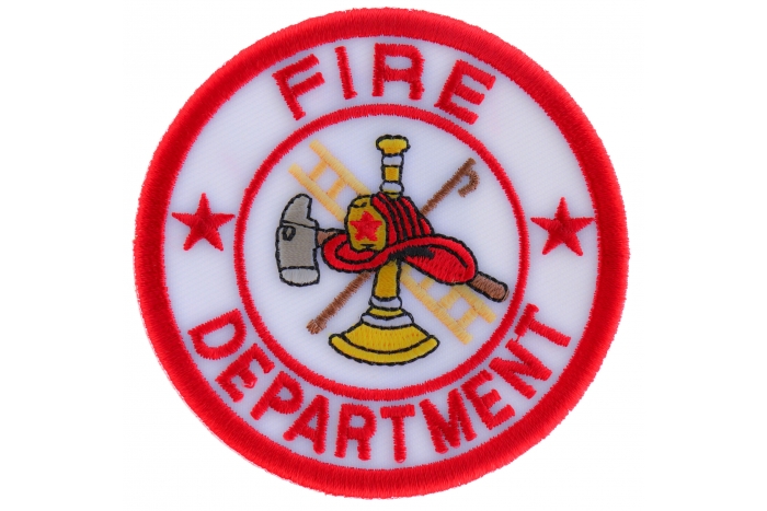 Fire Department Circle Patch