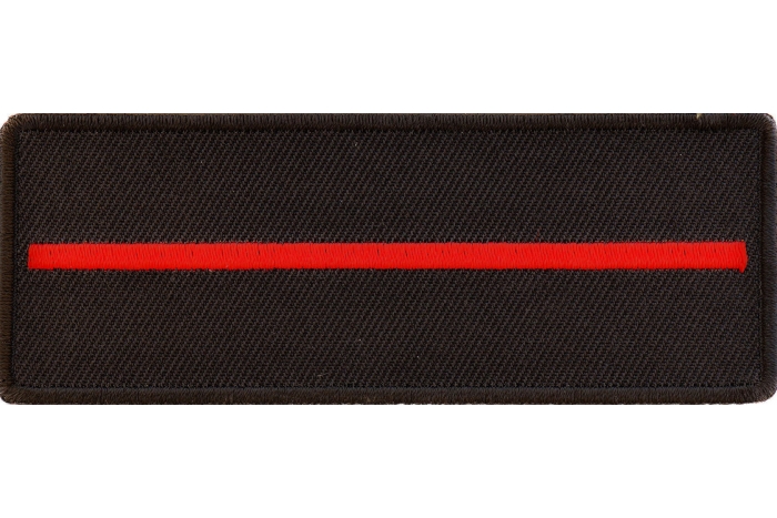 Thin Red Line Patch For Firefighters