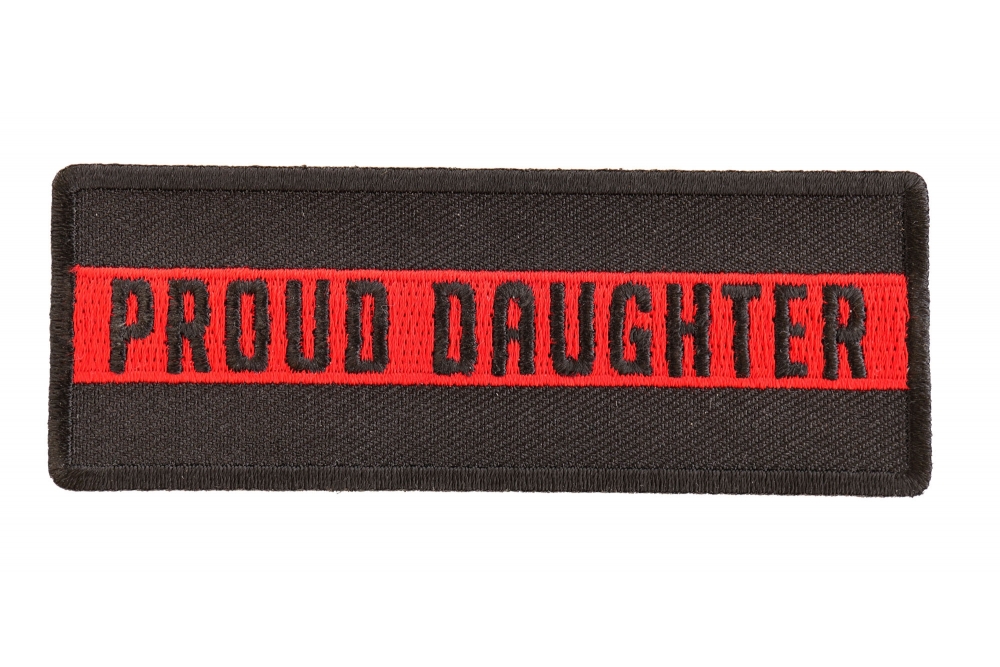 Thin Red Line Proud Daughter Patch