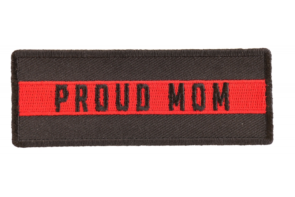 Thin Red Line Proud Mom Patch