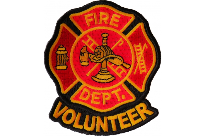Volunteer Fire Dept Patch