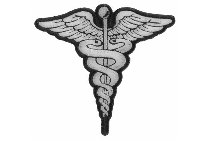 Medic Symbol Patch BW