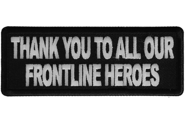 Thank you to all our Frontline Heroes Patch