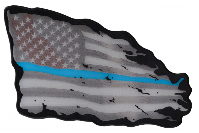 Blue Stripe American Flag Patch