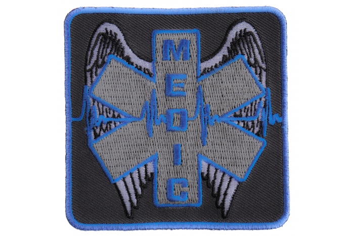 Medic Patch Iron on Embroidered