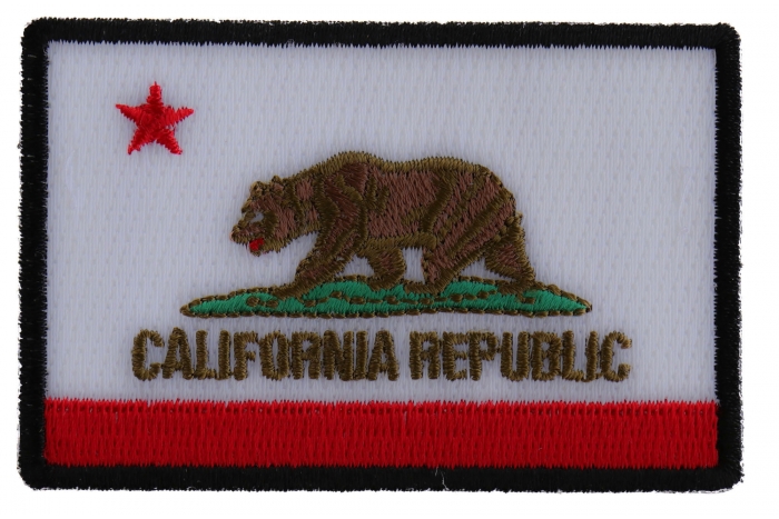 California Republic Flag Patch