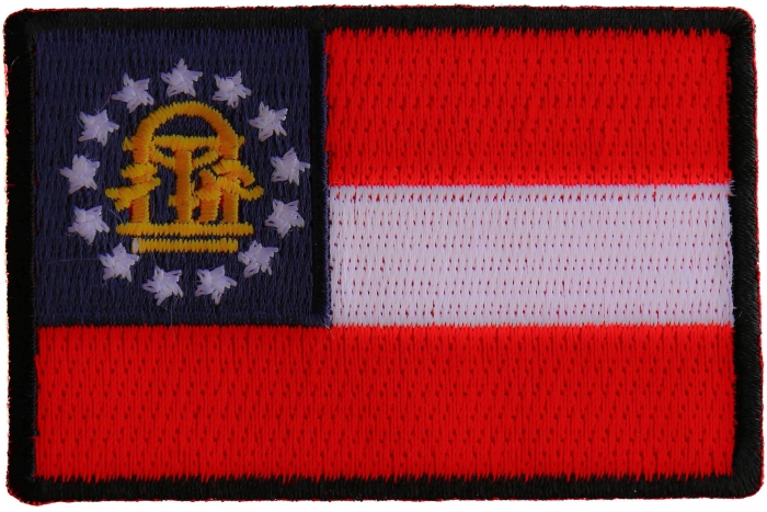 Georgia State Flag Patch