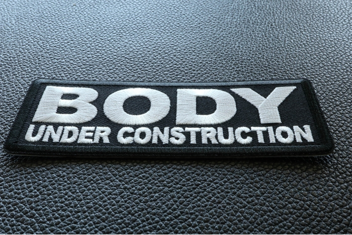 Body under construction Patch diagonal view