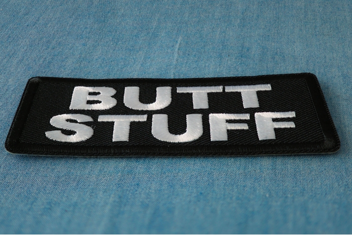 Butt Stuff Patch diagonal view