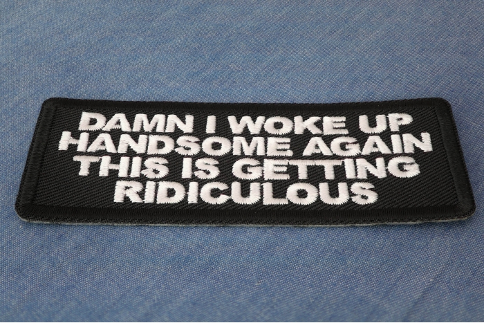 Damn I woke up handome again this is getting ridiculous patch diagonal view