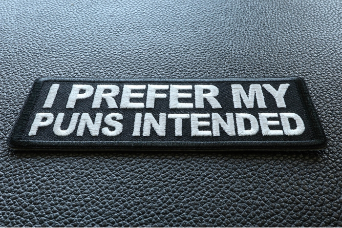 I prefer my puns intended Patch diagonal view