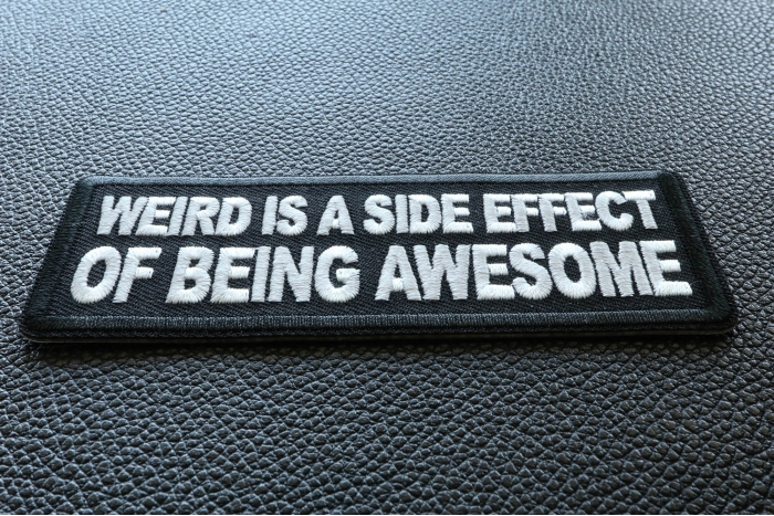 Weird is a side effect of Being Awesome Patch diagonal view