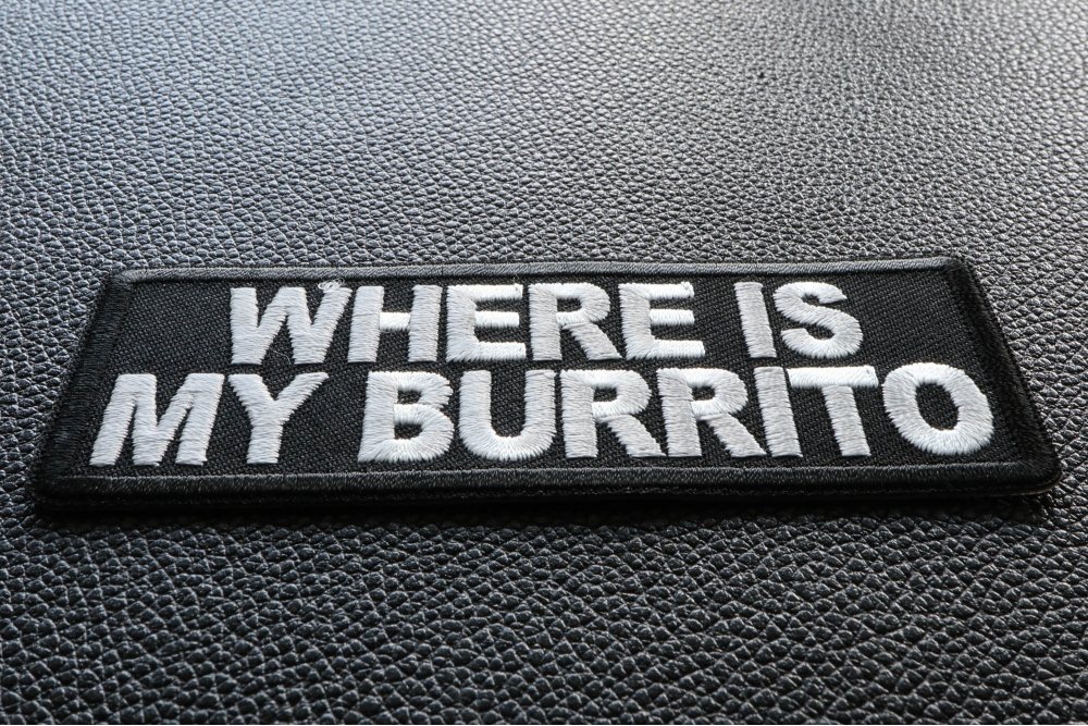 Where is My Burrito Patch diagonal view