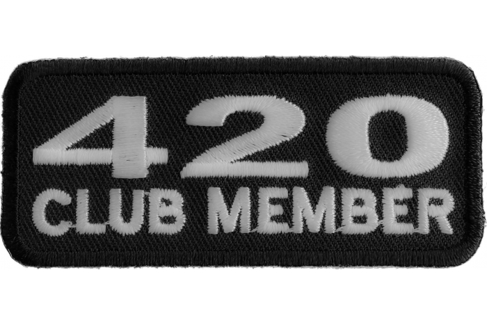 420 Club Member Patch