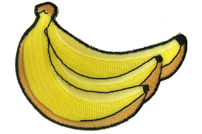 Bananas Funny Iron on Patch