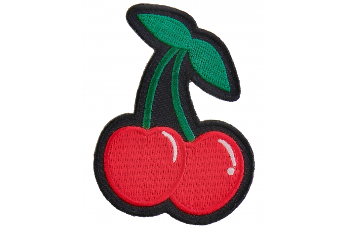 Cherry Funny Iron on Patch