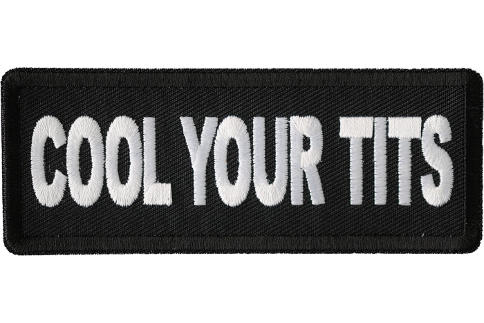 Cool Your Tits Patch