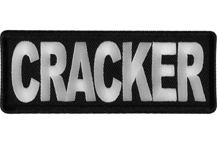 Cracker Funny Iron on Patch