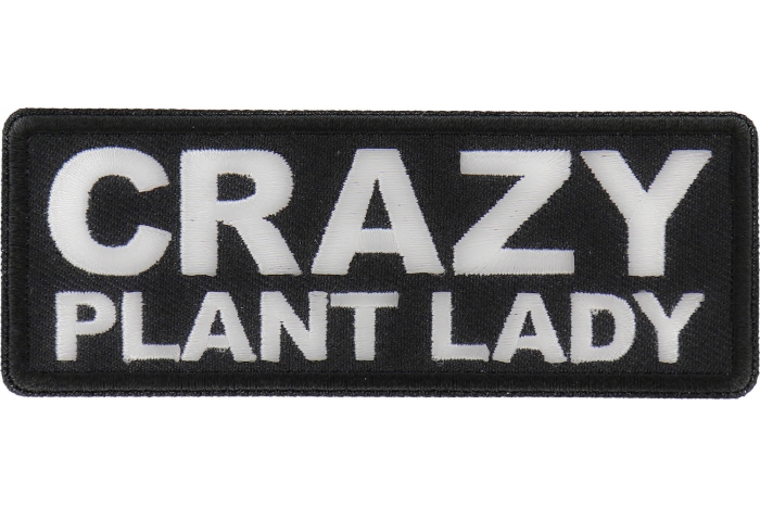 Crazy Plant Lady Patch