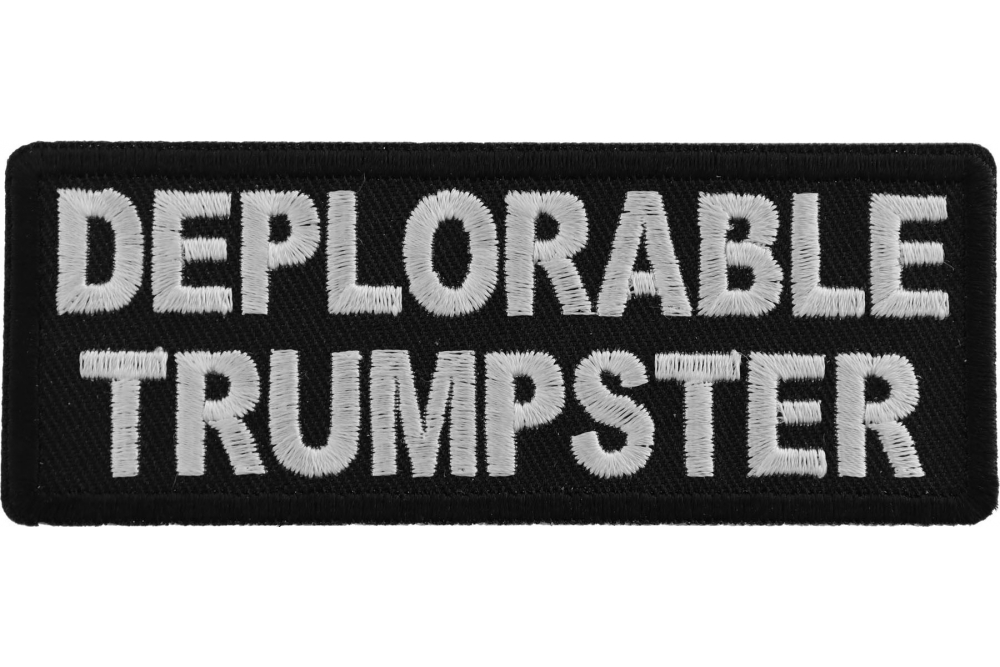 Deplorable Trumpster Patch