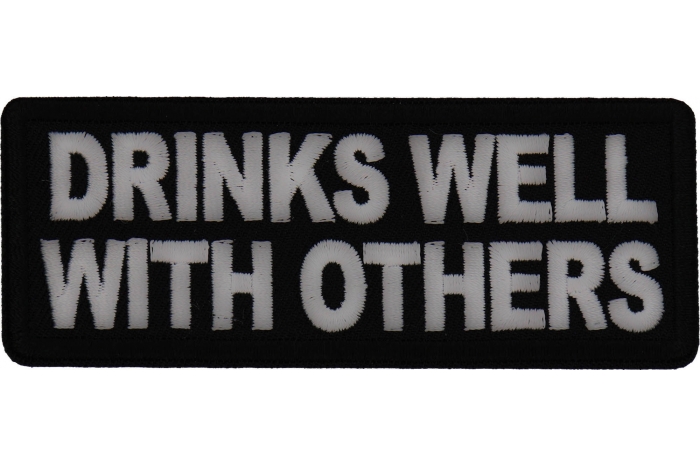 Drinks Well with Others Patch