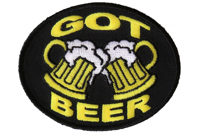 Got Beer Funny Iron on Patch