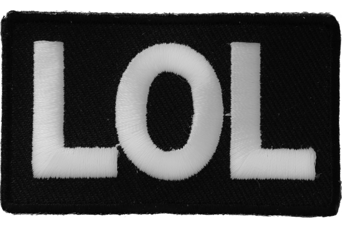 Lol Funny Iron on Patch
