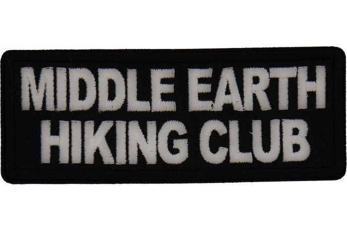 Middle Earth Hiking Club Patch