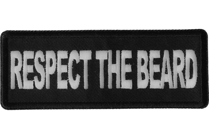 Respect The Beard Patch